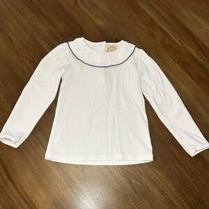 TBBC Ruffle Collar Pima Top